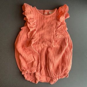 Baby’s Coral Romper Cat & Jack Size 12 Month